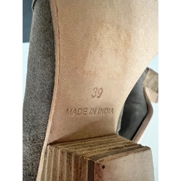 NWOB FREE PEOPLE New Frontier taupe Chelsea boots size 39 - Picture 8 of 10